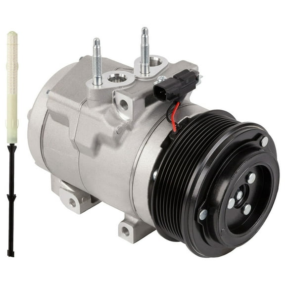 AC Compressor w/ A/C Drier For Ford F250 F350 F450 Super Duty 6.7L PowerStroke Diesel 2011 2012 2013 2014 2015 2016 - BuyAutoParts