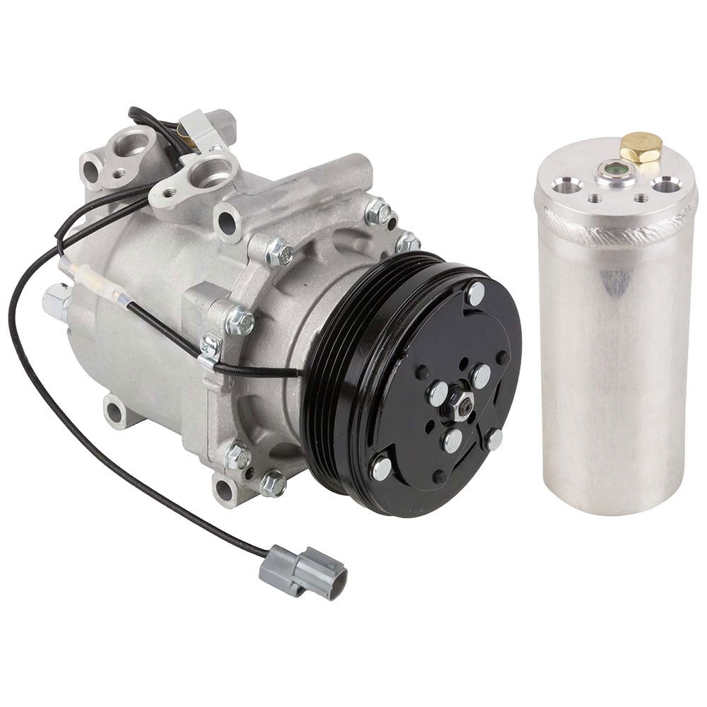 AC Compressor w/ A/C Drier For Honda CR-V CRV & Civic - BuyAutoParts
