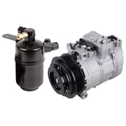 AC Compressor w/ A/C Drier For Mercedes E320 E300D E420 E430 & E55 AMG W210 1996 1997 1998 1999 2000 2001 2002 - BuyAutoParts