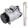 thumbnail image 1 of AC Compressor w/ A/C Drier For Mercedes ML350 ML500 ML550 GL320 GL350 GL450 GL550 R350 R500 w/ 6-GROOVE PULLEY - BuyAutoParts, 1 of 7