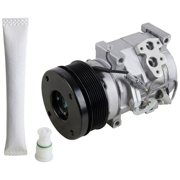 AC Compressor w/ A/C Drier For Toyota Tundra 4.6L & 5.7L V8 2007 2008 2009 2010 2011 2012 2013 2014 2015 2016 2017 2018 - BuyAutoParts