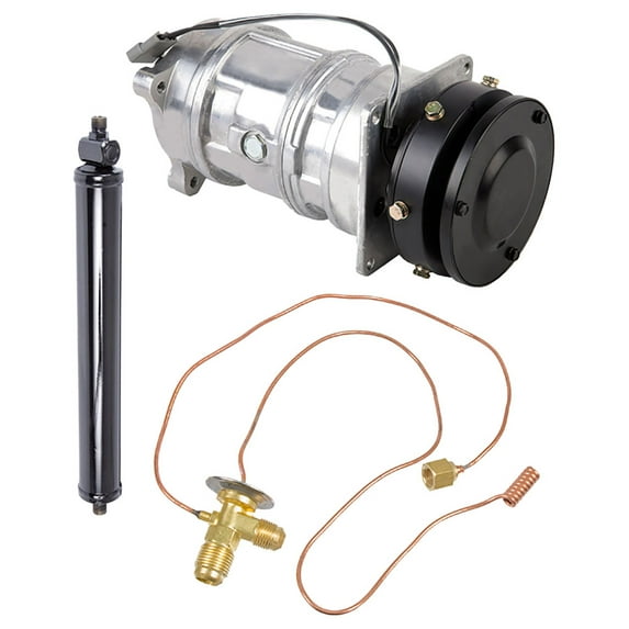 AC Compressor w/ A/C Repair Kit For Jaguar Vanden Plas 1973 1974 1975 1976 1977 1978 1979 1980 1981 1982 1983 1984 - BuyAutoParts