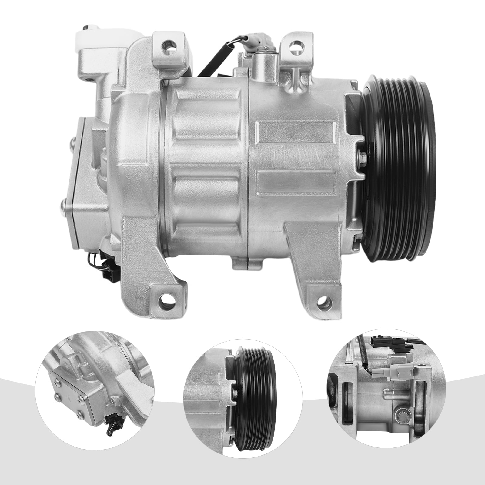 AC Compressor w/Clutch For 2013-2018 Nissan Altima 2.5L SL SV, A/C Compressor CO 29073C, Air Conditioning Compressor