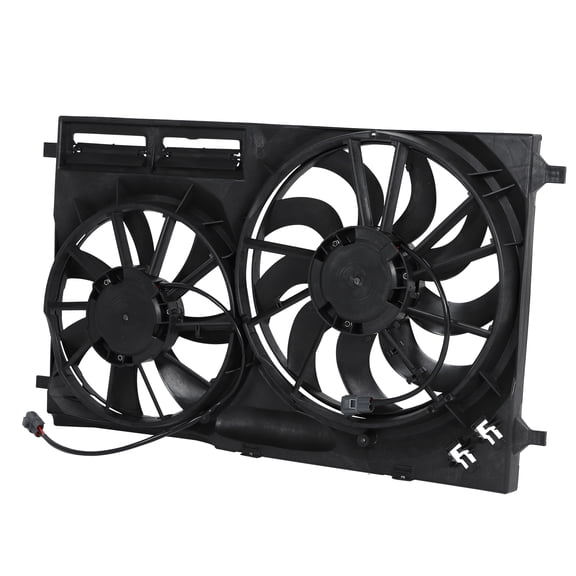 AC Condenser Radiator Cooling Dual Fan For 2015-2024 Ford Transit T150 T250 T350 T350HD
