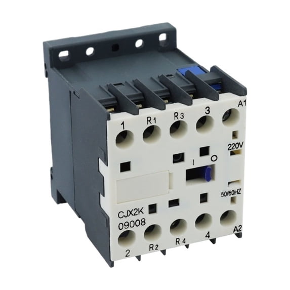 AC Contactor LC1K CJX2K06008, 09008, 12008, 16008, 2NO, 2NC, 50Hz, 60Hz, 220V