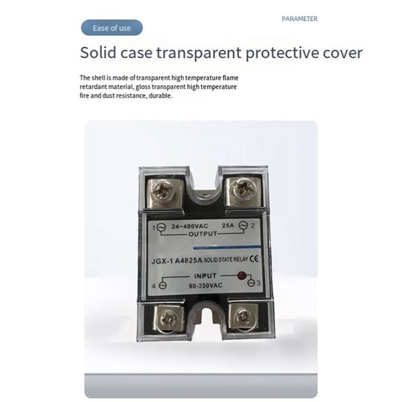 AC Control AC Single Phase Solid State Relay Single Phase SSR AA Solid State Relay 80AA