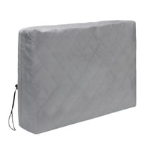 AC Covers for Outside, AC Cover Indoor, Air Conditioner Inside Window AC Unit Cover, Double Insulation Anti-Rust with Adjustable Elastic Strap(28*20*3.5in)