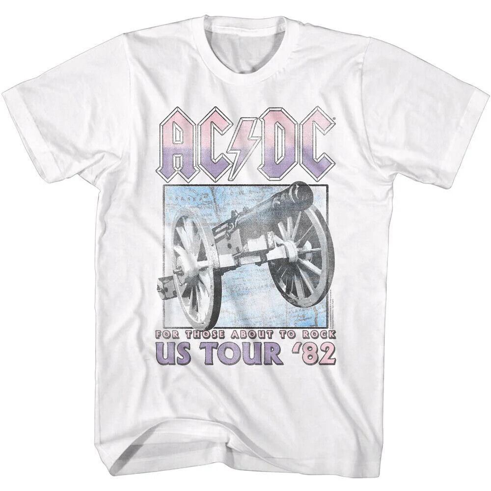 AC/DC 1982 US Tour Iconic Rock Band T-Shirt - Walmart.com