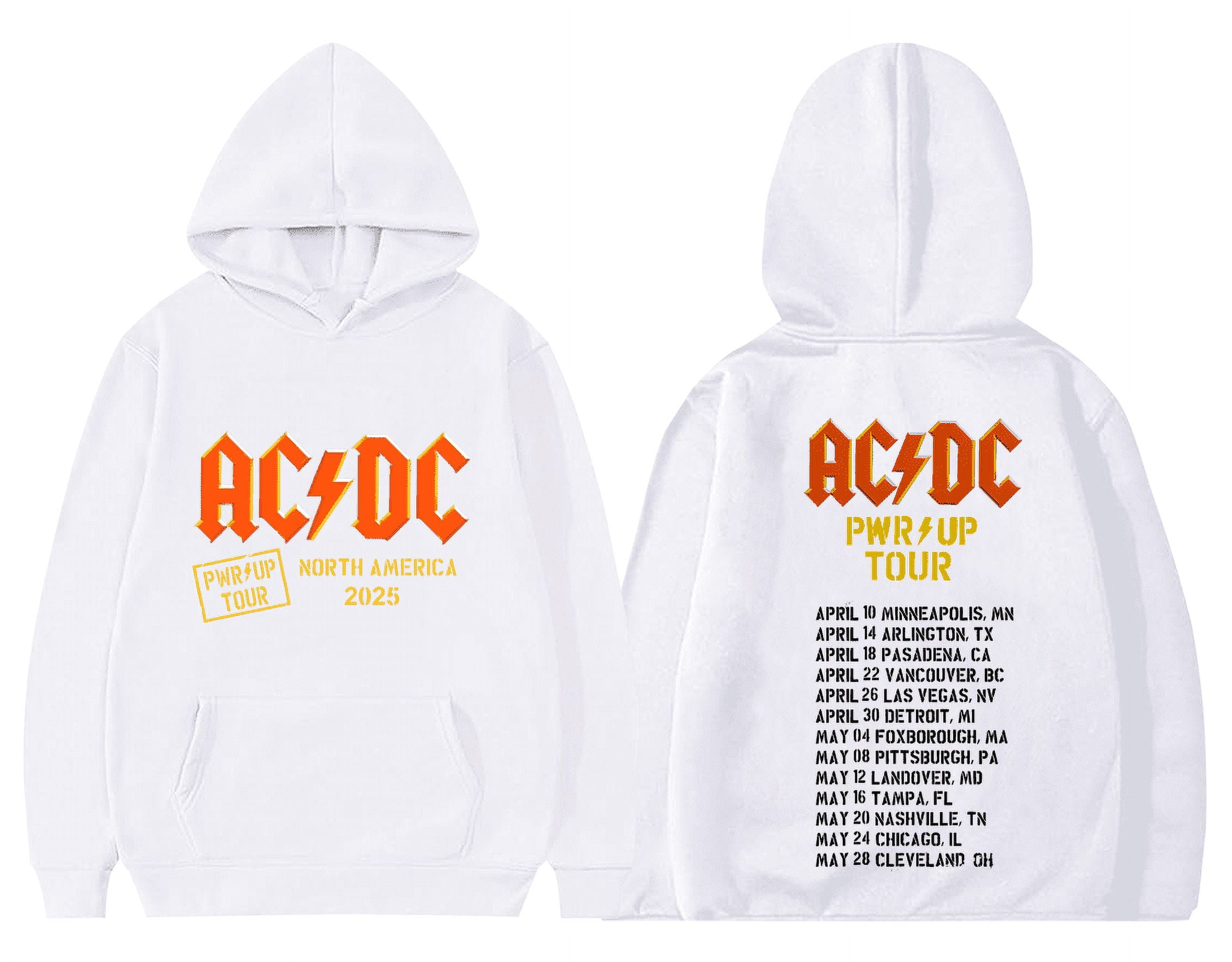 AC DC 2025 Power Up Tour Hoodie, AC DC Hoodie, AC DC Sweatshirt, AC DC