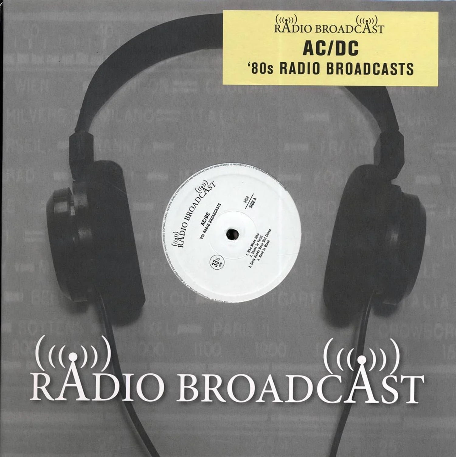 AC/DC 80s Radio Broadcasts (ltd. 300 copies made)