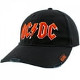 thumbnail image 1 of AC/DC Logo Distressed Adjustable Snapback Hat, 1 of 6