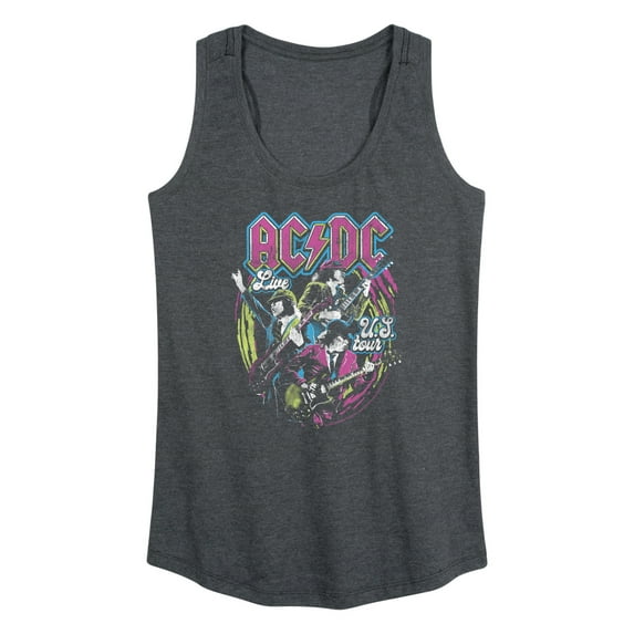 AC/DC - AC/DC Live - Women's Racerback Graphic Tank