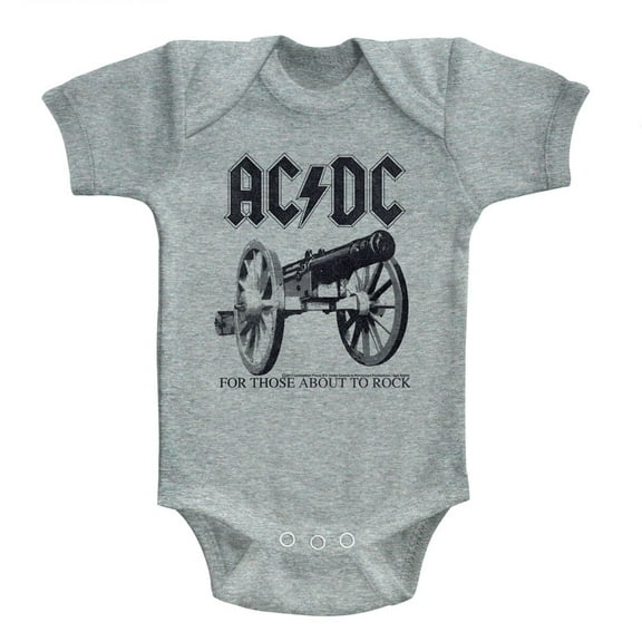 AC/DC About To Rock Again Infant Baby Romper T-Shirt
