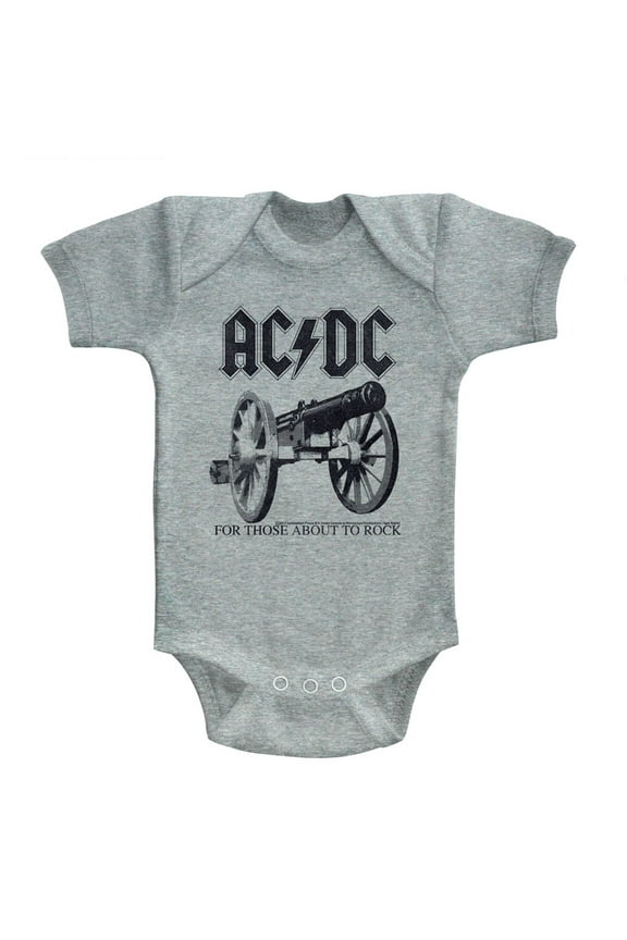 AC/DC About To Rock Again Infant Baby Romper T-Shirt