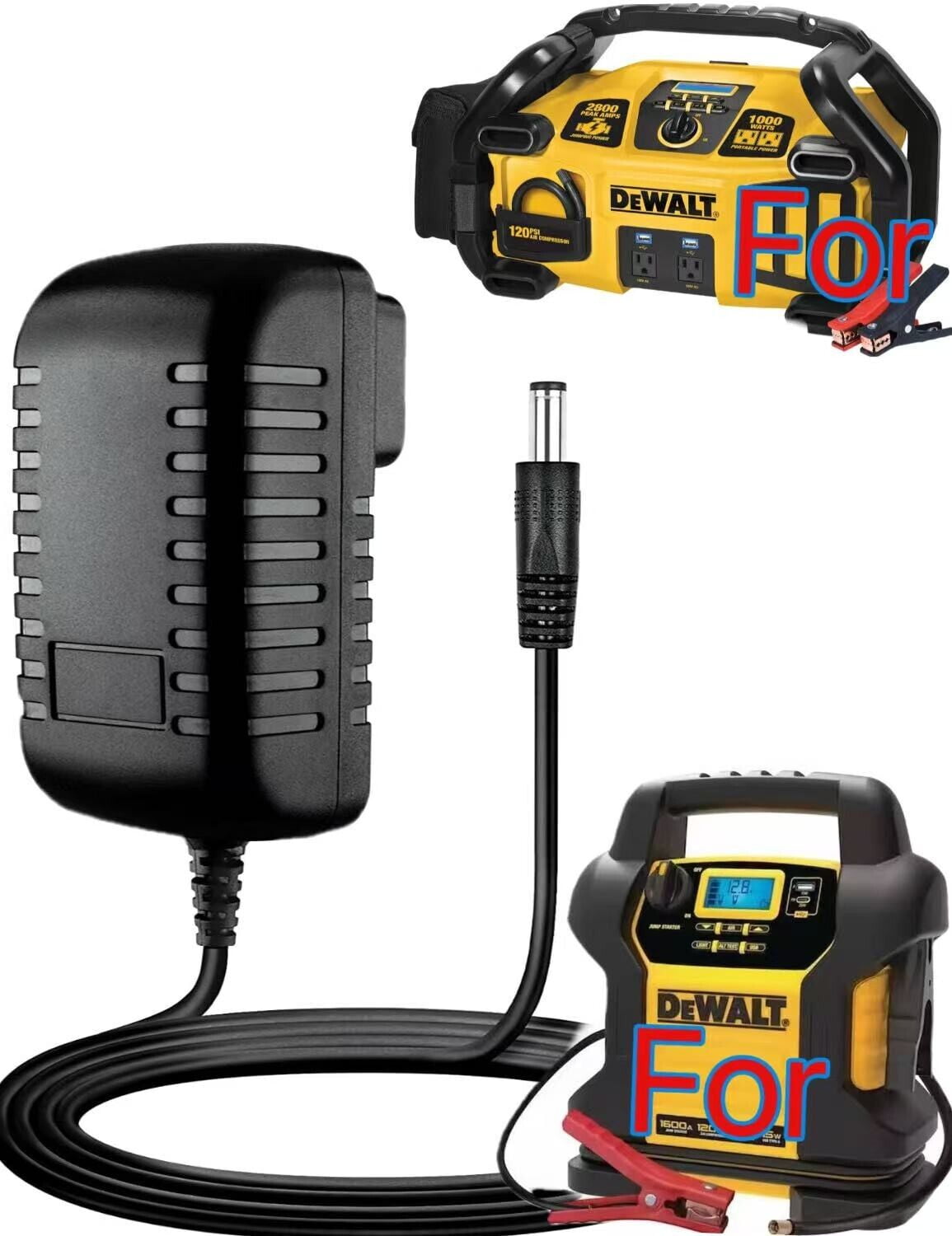 Dewalt Jump Starter Dewalt 2800 Power Station AC DC Adapter For