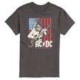 thumbnail image 1 of AC/DC - American Flag - Men's Short Sleeve Graphic T-Shirt, 1 of 4