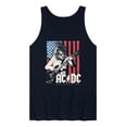 thumbnail image 1 of AC/DC - American Flag - Men's Sleeveless Graphic Tank, 1 of 4
