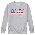 thumbnail image 1 of AC/DC - Americana Logo - Men's Crew Fleece Sweatshirt, 1 of 4