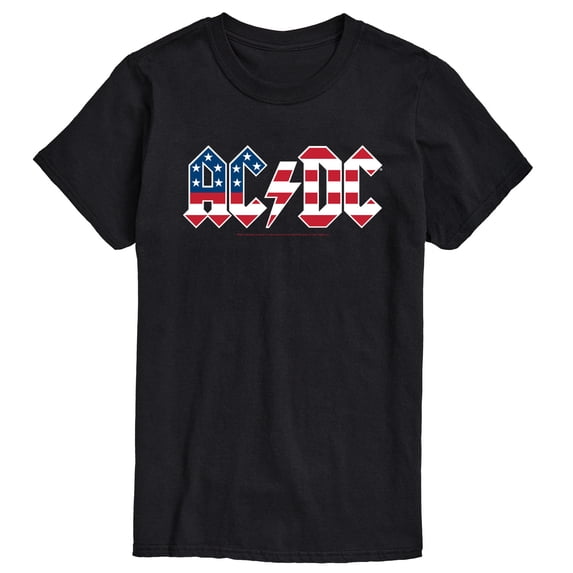 AC/DC - Americana Logo - Men's Short Sleeve Graphic T-Shirt