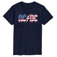 AC/DC - Americana Logo - Men's Short Sleeve Graphic T-Shirt - Walmart.com