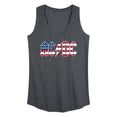thumbnail image 1 of AC/DC - Americana Logo Graphic Racerback Tank, 1 of 4