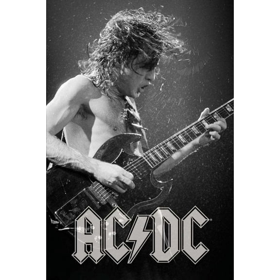 AC/DC Angus Live Music Poster - 24" x 36"
