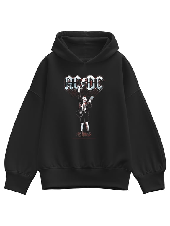 - Angus Rock Women's Oversized Fleece Hoodie Sweatshirt