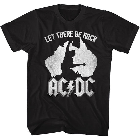AC/DC Australia Black Adult T-Shirt 5Xl
