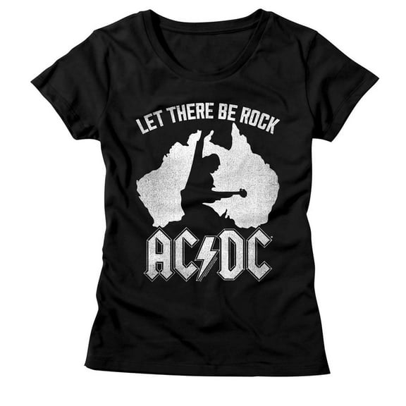 AC/DC Australia Black Junior Women's T-Shirt