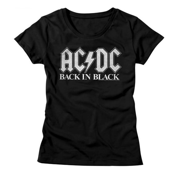 AC/DC Back In Black 2 Black Women's T-Shirt M