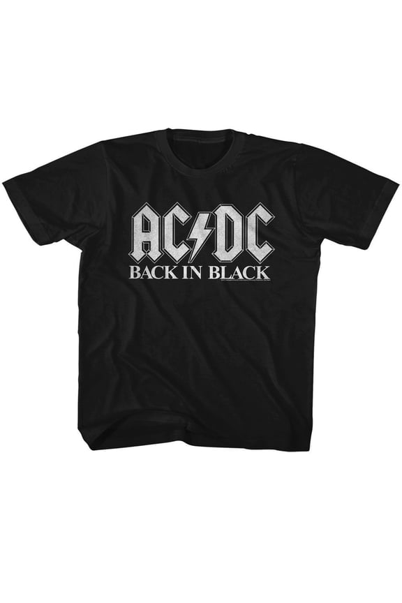 AC/DC Back In Black 2 Black Youth T-Shirt