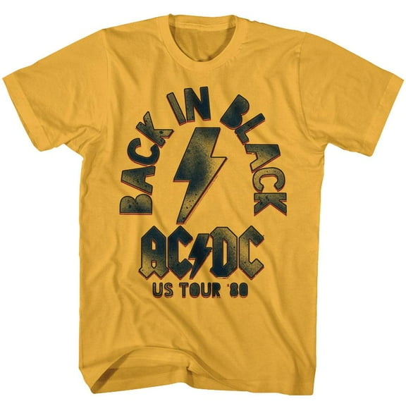 AC/DC Back In Black Ginger Adult T-Shirt