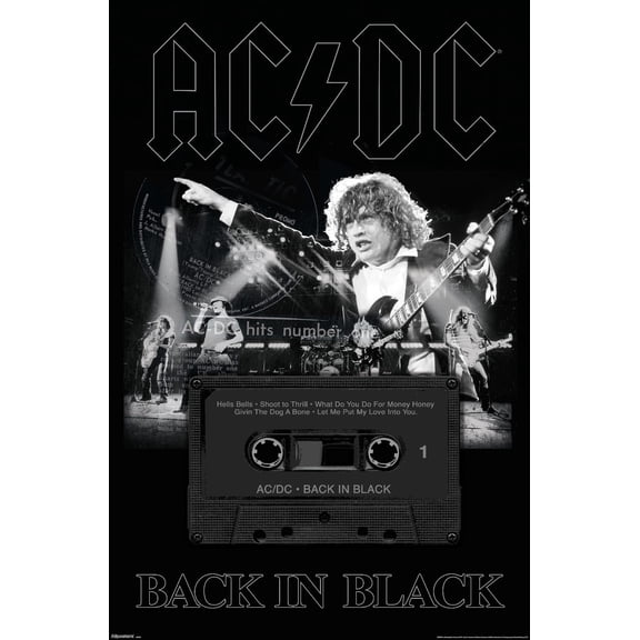 AC/DC: Back In Black - Givin The Dog A Bone Wall Poster, 22.375" x 34"