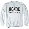 thumbnail image 1 of AC/DC Back In Black Unisex Adult Pull-Over Sweatshirt, 1 of 1