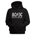thumbnail image 1 of AC/DC Back In Black2 Black Adult Hoodie Sweatshirt, 1 of 2
