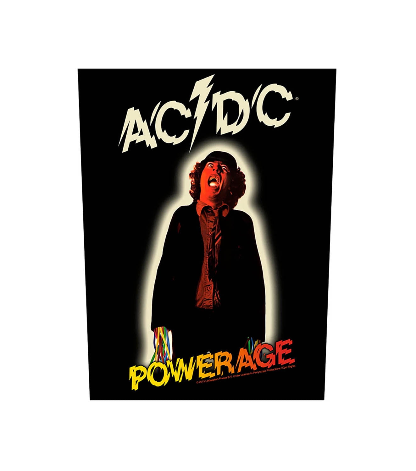 AC/DC Angus Powerage Band Logo Back Patch - Walmart.com