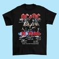 AC/DC Band Tour 51 Year 1973 2024 Thank You Memories Signatures Shirt
