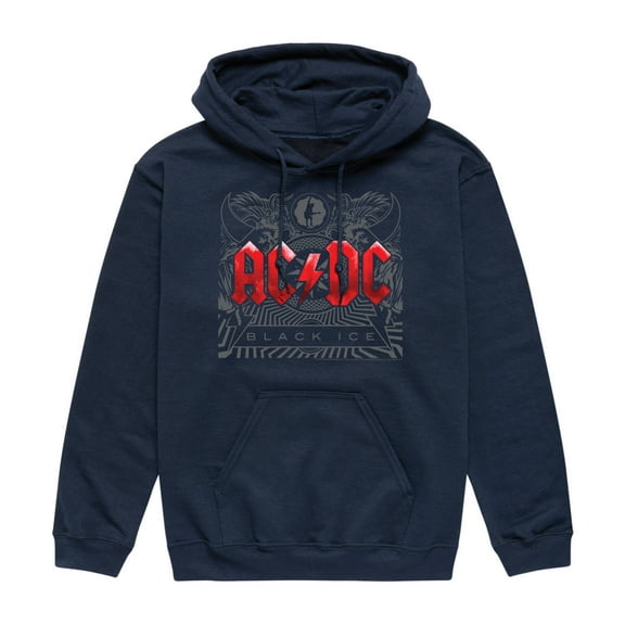 AC/DC - Black Ice - Men's Fleece Pullover Hoodie