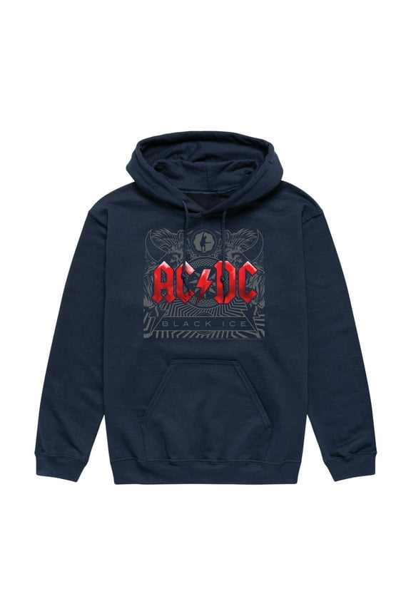 AC/DC - Black Ice - Men's Fleece Pullover Hoodie