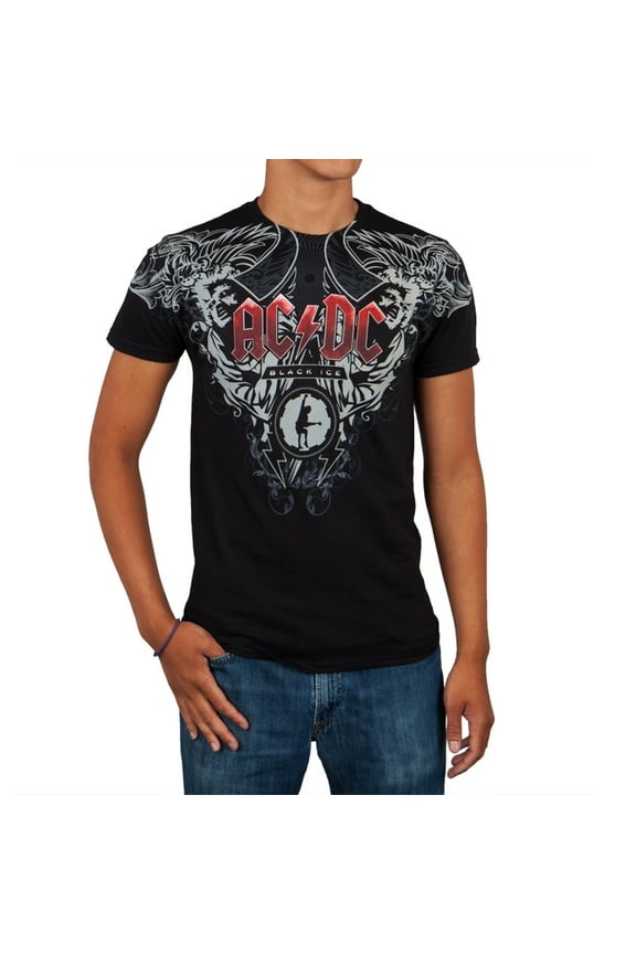 AC/DC - Black Ice Soft T-Shirt - Medium