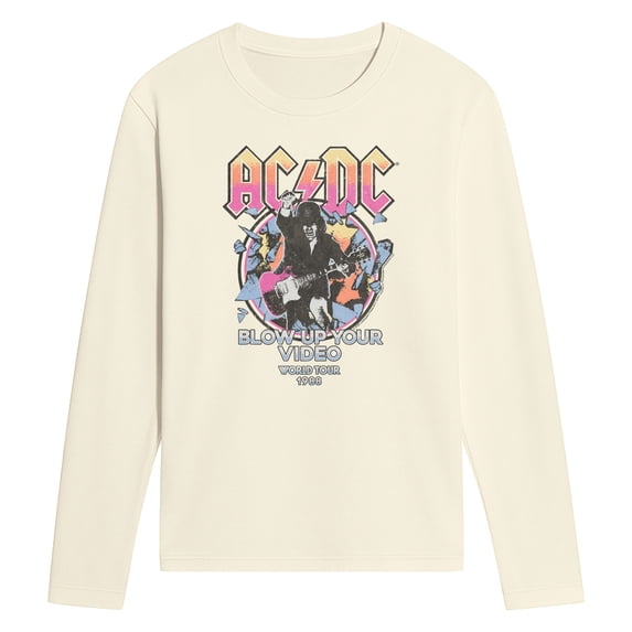 AC/DC - Blow Up - Men's Long Sleeve Graphic T-Shirt