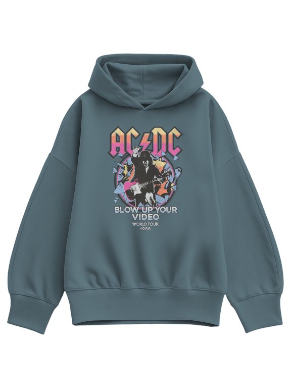 - Blow Up Women's Oversized Fleece Hoodie Sweatshirt
