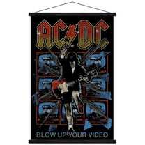 AC/DC - Blow Up Your Video Wall Poster with Magnetic Frame, 22.375" x 34"