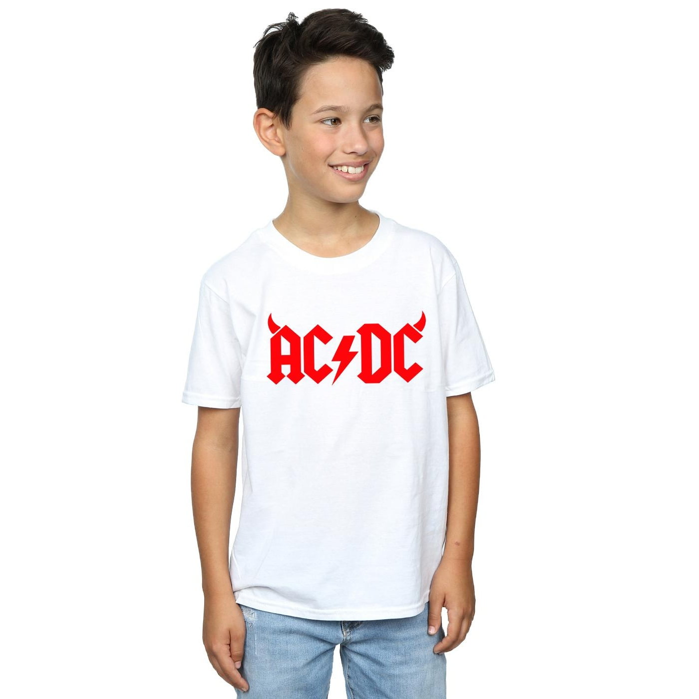 AC/DC Boys Horns Logo T-Shirt - Walmart.com