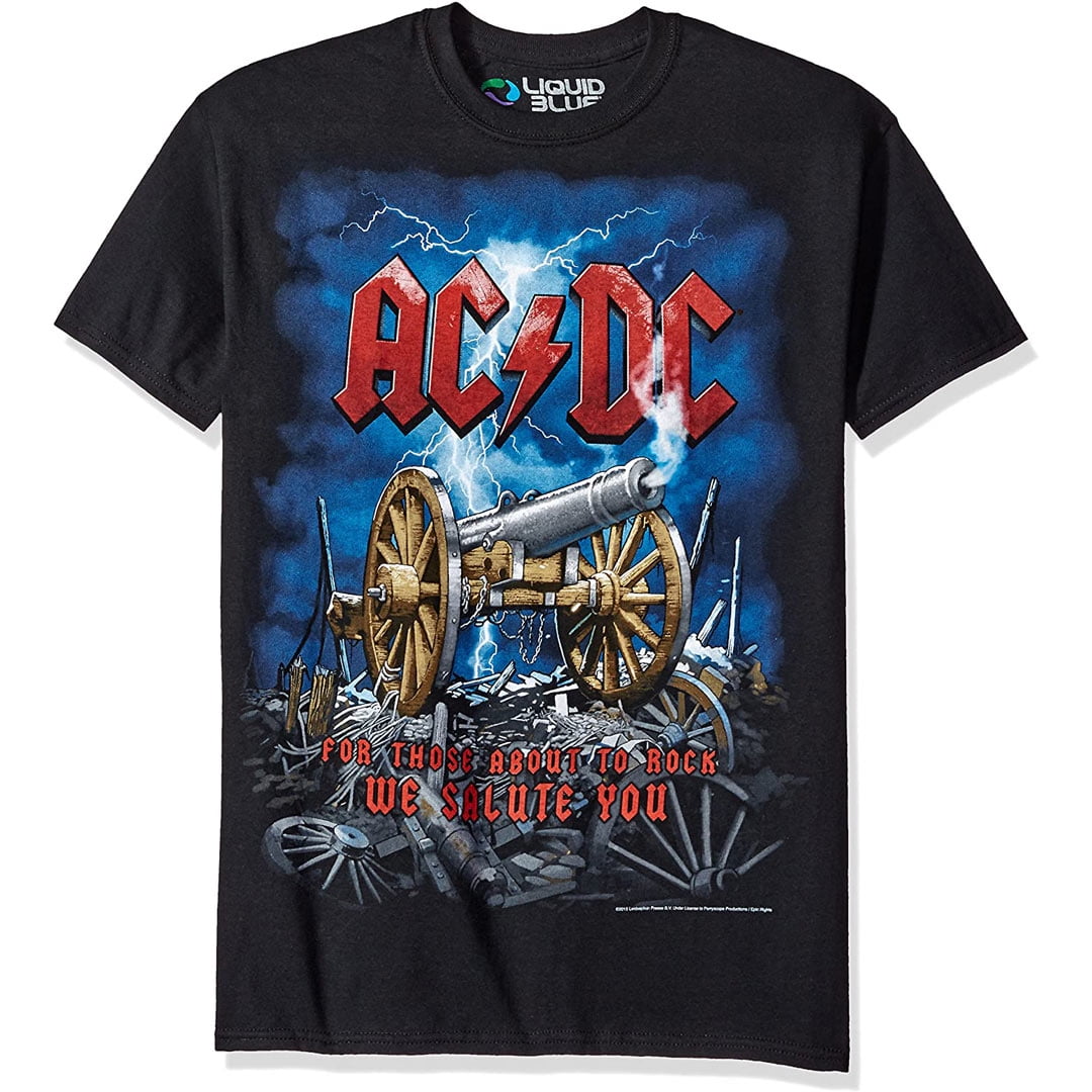 AC/DC - Cannon Carnage Mens T Shirt - Walmart.com