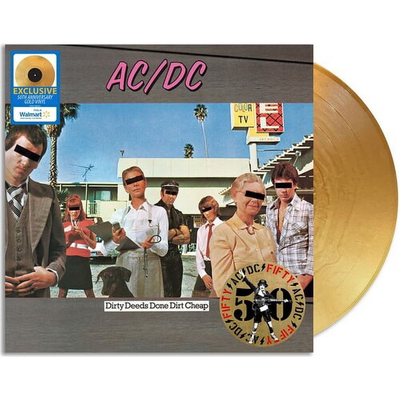 AC/DC - Dirty Deeds Done Dirt Cheap (Walmart Exclusive) - Music & Performance - Vinyl [Exclusive]