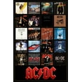 AC/DC Discography Poster - 24x36 - Walmart.com
