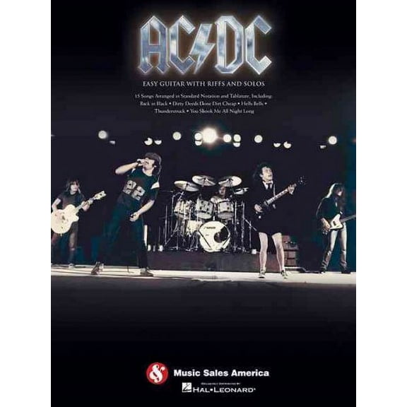 Pre-Owned AC/DC: Easy Guitar with Riffs and Solos (Paperback) 1423489217 9781423489214