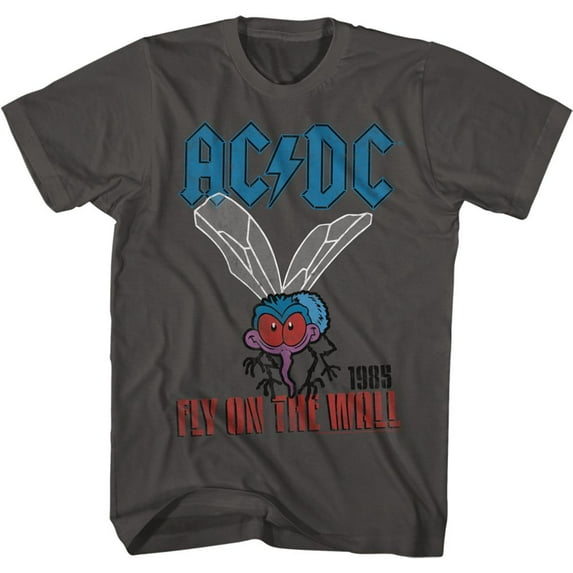 AC/DC Fly On The Wall Smoke Adult T-Shirt 2Xl