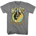 thumbnail image 1 of AC/DC Graphite Heather Adult T-Shirt, 1 of 2